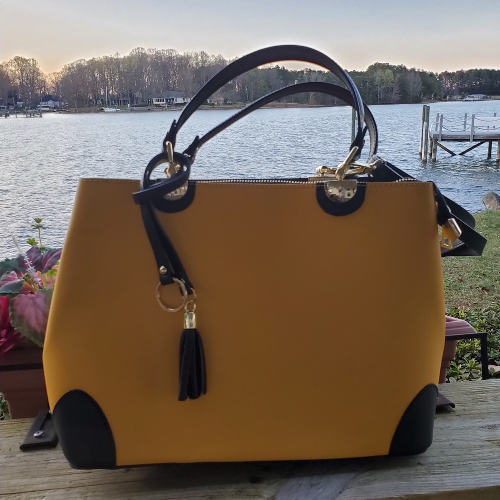 Italian leather purse